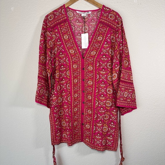 NWT Veronica Beard Riri Floral Caftan Women's Small - Picture 3 of 10